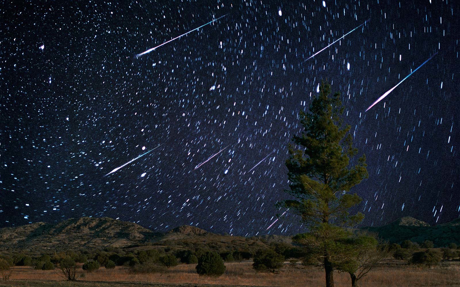 Leonid meteor shower